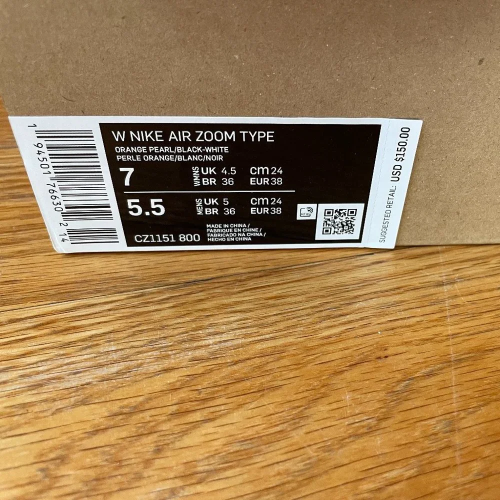 Women's Nike Air Zoom -Type from Nike - Picture 13 of 13